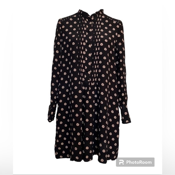 kate spade Dresses & Skirts - KATE SPADE floral midi long sleeves  dress size small